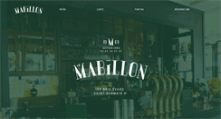 Desktop Screenshot of cafemabillonparis.com